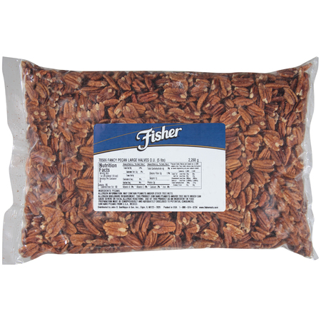 FISHER Fisher Fancy Large Pecan Halves 5lbs 70506